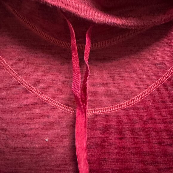 KUHL Berry Pink Cowl Thumbholes Pockets Long Sleeve Knit Dress Small - Picture 9 of 9